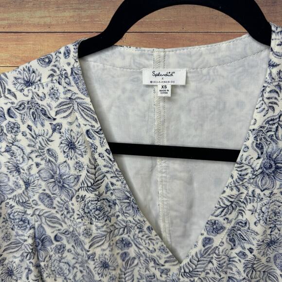 Splendid x Cella Jane Floral Printed Midi Dress - Picture 4 of 11